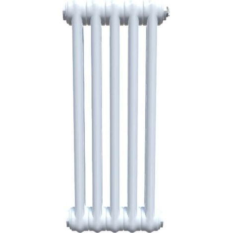 Bircham - White 2 Column Radiator H600mm x W251mm