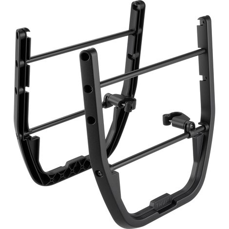 Side Frames Set Cadres Latéraux pour Porte-Bagages Tour Rack Black, One-Size (1/5)