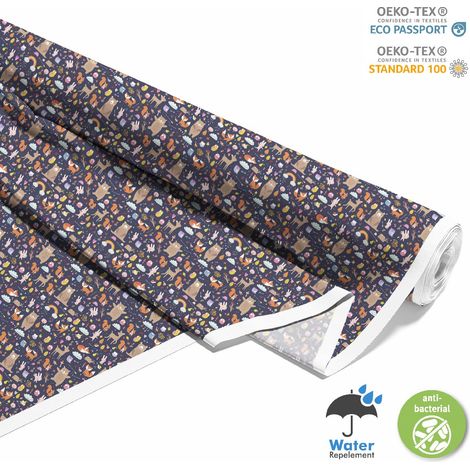 Outdoor Dekostoffe Oxford - Motiv wilde Tiere I DX246 (1/5)