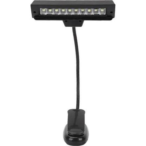 Lampe à pince LED - Rechargeable USB - Angle réglable - Haute luminosité (1/4)