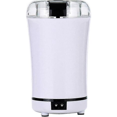 Moulin à café électrique, moteur puissant de 150 W, mouture ultra-fine, utilisation simplifiée, design compact, noir, prise US (1/5)