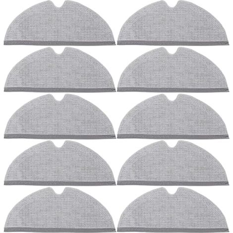 Lot de 10 lingettes de rechange pour balais Xiaomi Roborock S4, S5, S6, Q5, Q7, Q8 et série E (1/4)
