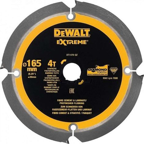 Dewalt DT1471-QZ Kreissägeblatt 165x20mm 4T Multimaterial