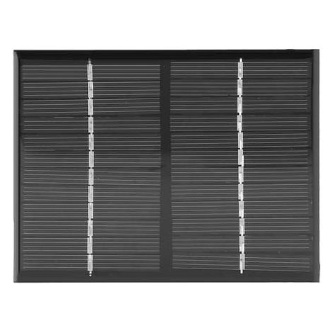 Kit de montage à pince crocodile pour panneau solaire en silicium polycristallin 1,5 W 12 V classe A (1/5)