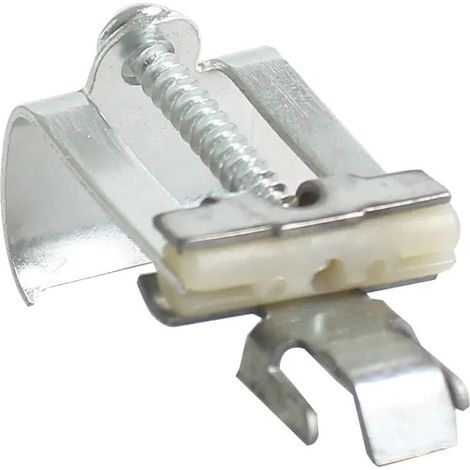 8pcs Clips de Fixation d'évier de Cuisine Supports de Montage d'évier pour Buanderie Évier de Cuisine Salle de Douche (1/4)