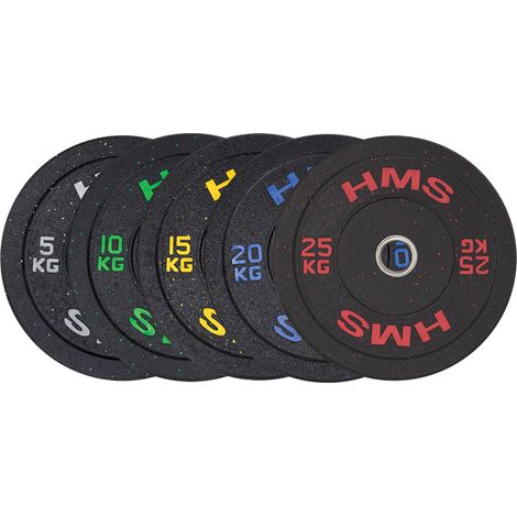 Disco olímpico de parachoques de 5 kg HTBR05 Gris HMS (1/5)