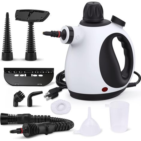 Nettoyeur Vapeur Portable,Multi-Usage Steam Cleaner,Nettoyant Vapeur pour Vapeur Vitres,Sols,Tapis,Voiture,Canapé,Cuisine (1/5)