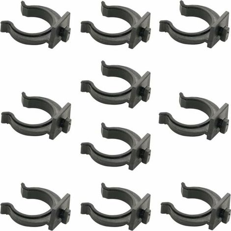 10 Bajonettverschlüsse für Sockelmöbelrohrbeine, Küchen- und Badezimmeruntergestelle (1/4)