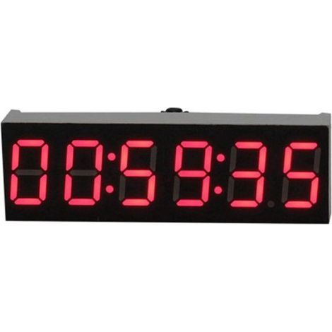Horloge LED Numérique - Module Affichage Heure et Date - Alimentation DC 3,3 à 15 V - Mémoire Mise Hors Tension - 3 Pièces (1/2)