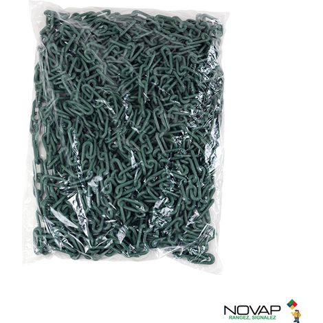 Chaîne Ø 8mm x 25m Vert Bronze en sac - SIGNAL - 1823259