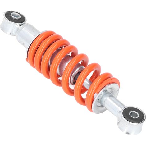 Amortisseur Moto 195mm 1800LB Orange Universel pour Mini Moto Scooter Cyclomoteur Go Kart (1/5)