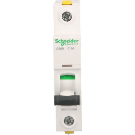 Interruttore automatico 1P C 1A 6kA AC iC60N-C1 Acti9 A9F04101