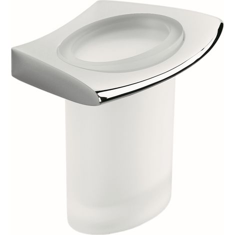 COLOMBO DESIGN Land porta bicchiere a parete cromato codice prod: B28020CR-VAN