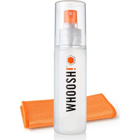 Whoosh GO XL - spray detergente per schermi 100 ml + panno in microfibra