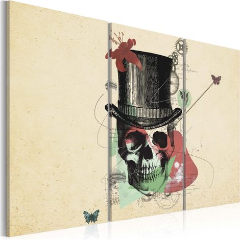 Tableau Imprimé "Gentleman's Skeleton" 60 x 90 cm (1/2)