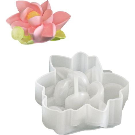 Florale Silikonformen zur Kerzenherstellung, du-38