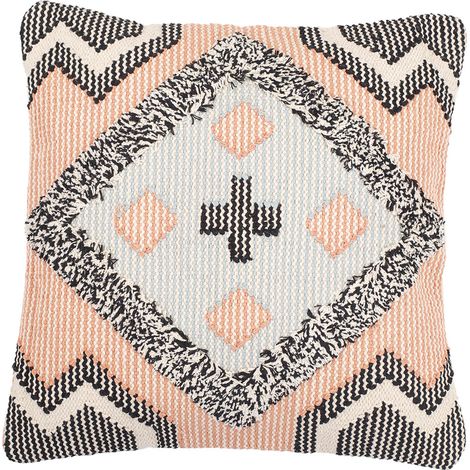 Cuscino in stile boho Bali - Copertura e riempimento inclusi - Prudence Multicolore