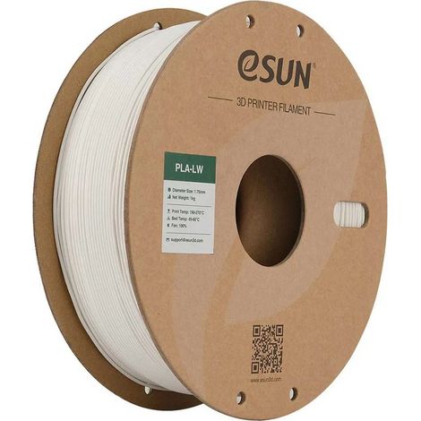 Filamento per stampante 3D esun pla-lw schiuma 220% leggero (1/3)