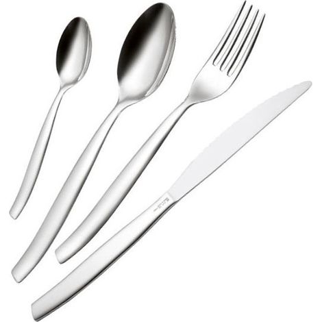 Cucharas de acero para café, paquete de 12, Shark Eme