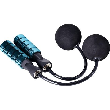 Corde à sauter sans fil adaptée à tous les niveaux. Idéale pour garder la forme, perdre du poids et faire de l'exercice au quotidien. (1/5)