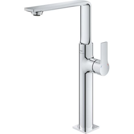 GROHE Einhand-Waschtischbatterie Allure 234031, XL-Size, für freistehende Waschschüsseln, glatter Körper mit Push-open Ablaufgarnitur, chrom (1/5)