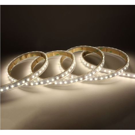 Bandeau LED 4000K 5m 120 LED/m 9W/m IP67 - 12V Miidex Lighting®