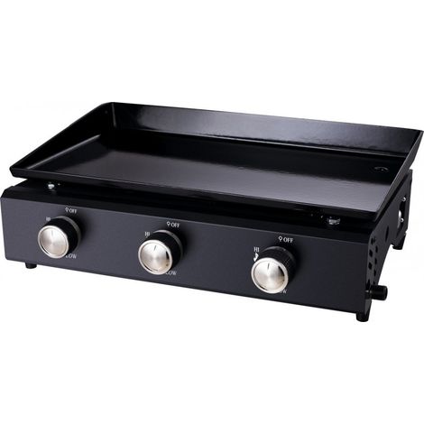 Gas-Grill mit 3 Brennern, gekühlt, 6 kW – 59,5 x 36,5 cm – Friodis