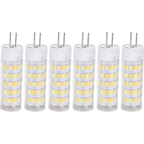 6 pièces G4 ampoule 3 couleur de lumière 220 V petite ampoule de plafonnier ampoule murale pour la maison OfficeG4 7 W 64 LED