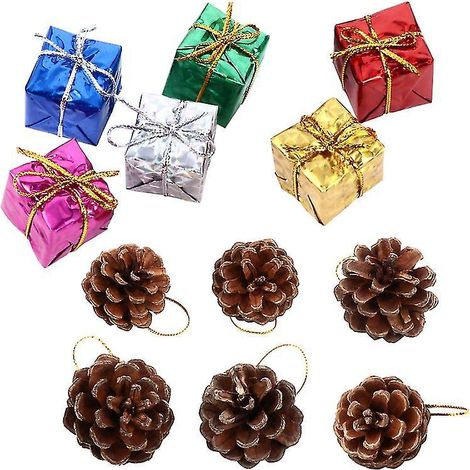 54-teiliges Set Weihnachtsanhänger