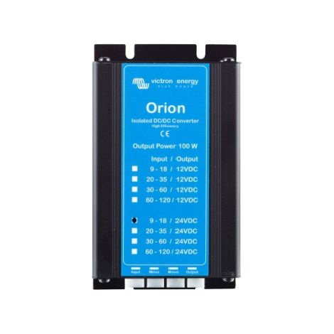 Victron – Convertisseur de tension 12V-12V isolé galvanique – Tension de sortie 12V – Ampérage 9 A pour applications sécurisées
