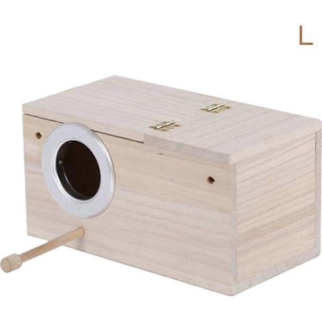 Nichoir en bois pour perroquets et hirondelles, cage, accessoires pour oiseaux, livraison rapide