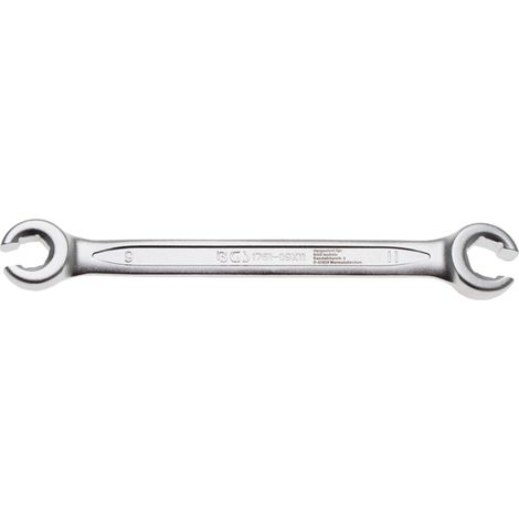 BGS Llave de anillo doble abierta SW 9 x 11 mm - 1761-9x11