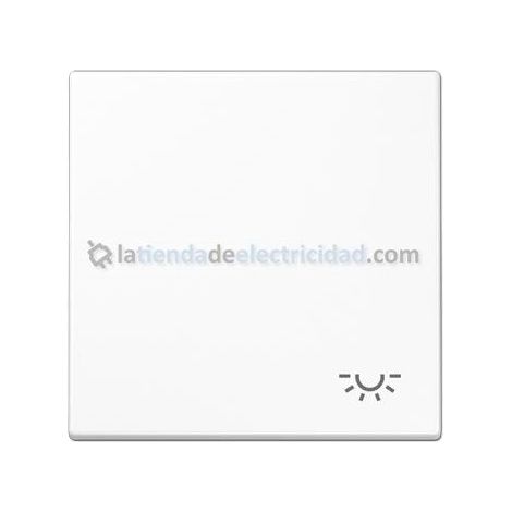 Jung Balancín 1 vía, símbolo luz, duroplast, serie LS, blanco alpino LS 990 L WW