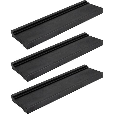 Lot de 3 blocs à percussion universels pour bois battu stratifié, sol en vinyle, avec 3 bords différents, outil de pose pour stratifié, parquet, parquet en bois (1/5)
