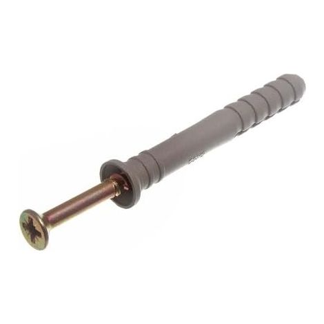 One Stop DIY Lot de 6 marteaux en nylon avec fixations et vis M8 x 60 mm