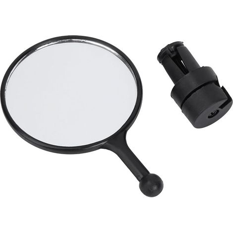 Guidon de vélo rétroviseur arrière noir réglable à 360°, sécurité, accessoire cycliste. (1/5)