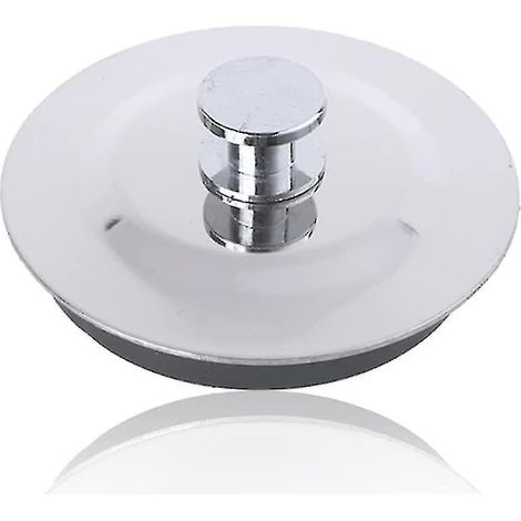 Abflussstopfen 42 bis 45 mm, Badewannenstopfen, Spülbeckenstopfen, Küchen-, Badezimmerstopfen (1/5)
