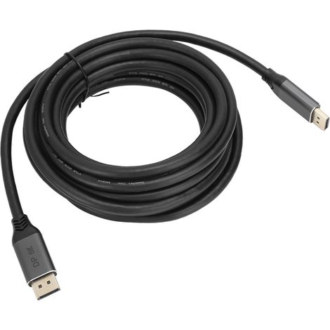 Câble DP mâle-mâle 1.4 pour compatibilité universelle 8K (5 m) (1/5)