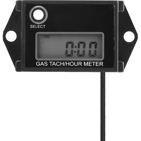 LCD-Digitaltacho und Drehzahl-/Betriebsstundenzähler für 2/4-Takt-Motorradmotoren (1/5)
