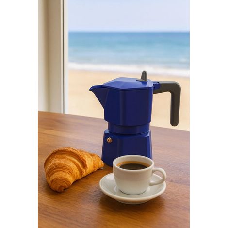 Kaffeemaschine Pezzetti pentaexpress Aluminium 3 Tassen (1/2)