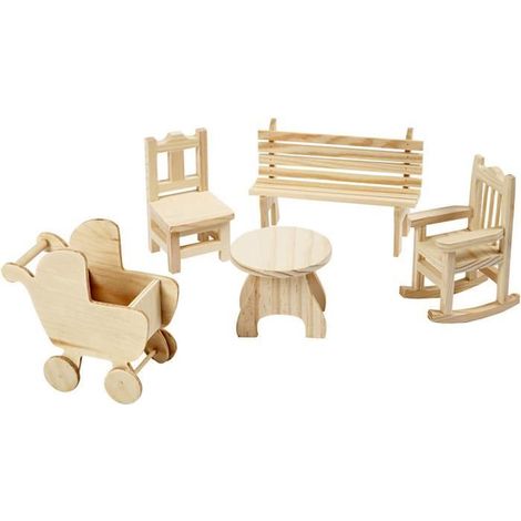 Petit meuble - Bois clair - A monter soi-même - Extérieur - Pour enfants (1/2)