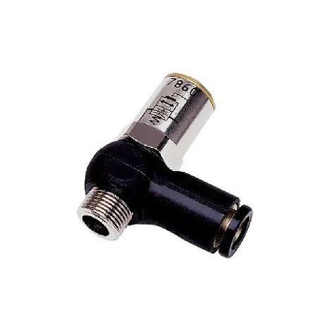 Régulateur de débit Legris 7860, G 3/8 Mâle ( Prix pour 1 )
