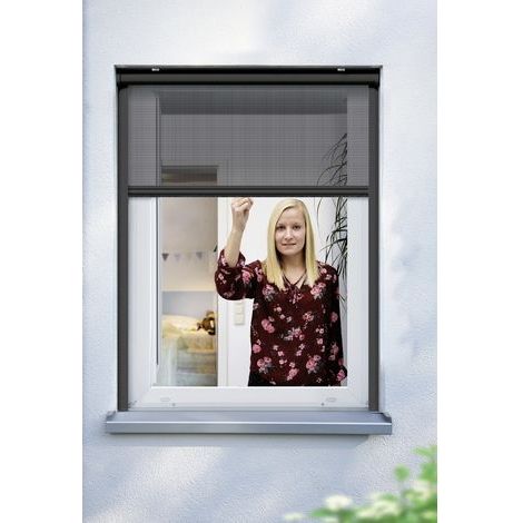 IS-Rollo 160 x 225 cm für Türen anthrazit (1/5)