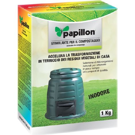 STIMOLANTE PER COMPOSTIERA RESIDUI ORGANICI 1KG PAPILLON (1/3)