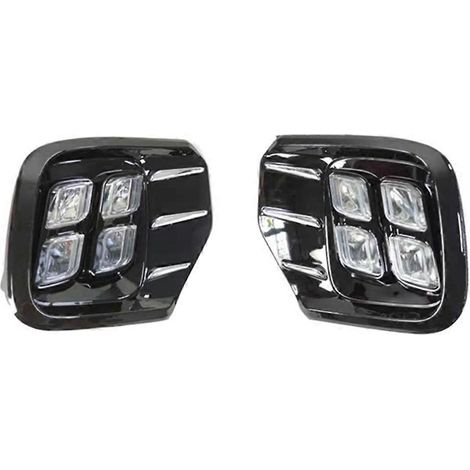 Feux de jour à LED pour pare-chocs avant et antibrouillards KIA Bongo 2012-2019 (1/5)
