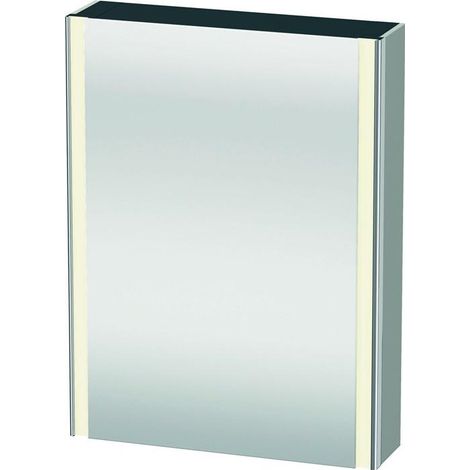 Duravit XSquare Spiegelschrank mit LED- Beleuchtung, eine Tür (1/4)