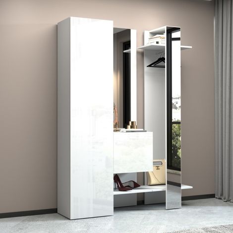 Mobile da ingresso set completo Poket in Bianco Lucido (1/4)