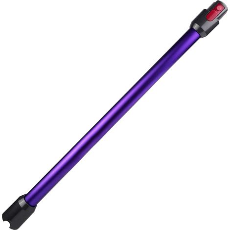 Tube d'extension pour aspirateur, Tube Télescopique pour Dyson V7 V8 V10 V11 V15, Alliage d'aluminium, Tube d’Extension avec Dégagement Rapide, Accessoire Détachée Aspirateur 72 cm, Violet (1/5)