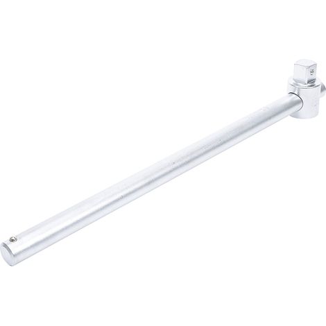 BGS Maniglia scorrevole cromata 560 mm in acciaio robusto
