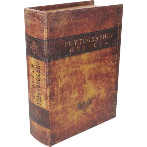 Boîte de Rangement Cachée Vintage en Bois, Grosse Taille, Coffret Décoratif pour Bijoux et Bibelots, Fausse Boîte à Livres Décorative pour Étagère, Compartiment Secret pour Maison (1/5)